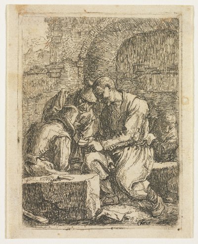 The Card Players by Thomas Wyck